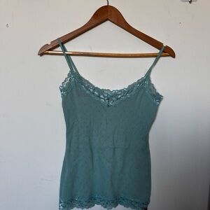 Esprit Teal Lace Camisole